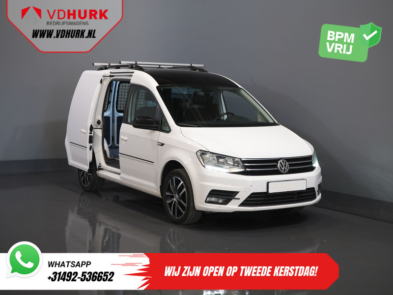 Varevogn Volkswagen Caddy 2.0 TDI 100 pk DSG Aut. BPM VRIJ! Edition 35 Carplay/ Stoelverw./ Standkachel/ Cruise/ Airco/ PDC/ LMV/ Dakdragers/ Trekhaak/ In: billede 9
