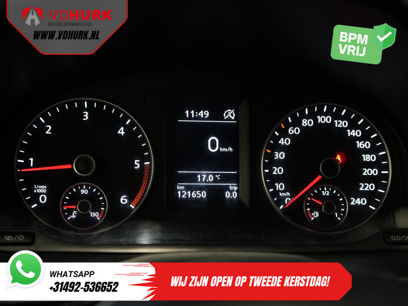 Varevogn Volkswagen Caddy 2.0 TDI 100 pk DSG Aut. BPM VRIJ! Edition 35 Carplay/ Stoelverw./ Standkachel/ Cruise/ Airco/ PDC/ LMV/ Dakdragers/ Trekhaak/ In: billede 19