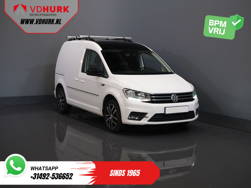 Volkswagen Caddy 2.0 TDI 100 pk DSG Aut. BPM VRIJ! Edition 35 Carplay/ Stoelverw./ Standkachel/ Cruise/ Airco/ PDC/ LMV/ Dakdragers/ Trekhaak/ In - Varevogn: billede 1 Volkswagen Caddy 2.0 TDI 100 pk DSG Aut. BPM VRIJ! Edition 35 Carplay/ Stoelverw./ Standkachel/ Cruise/ Airco/ PDC/ LMV/ Dakdragers/ Trekhaak/ In - Varevogn: billede 1