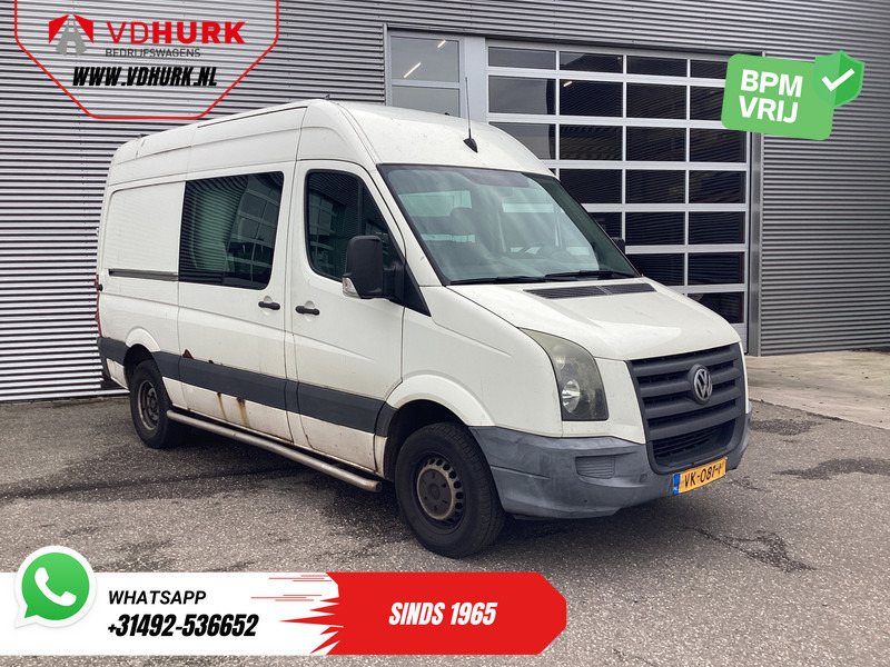 Volkswagen Crafter 50 2.5 TDI Aut. L2H2 DC Dubbel Cabine EXPORT 5 cil/ 3.5t Trekverm./ Airco/ 6 Pers./ 270Gr.Deuren/ Trekhaak - Varevogn, Mandskabsbil: billede 1 Volkswagen Crafter 50 2.5 TDI Aut. L2H2 DC Dubbel Cabine EXPORT 5 cil/ 3.5t Trekverm./ Airco/ 6 Pers./ 270Gr.Deuren/ Trekhaak - Varevogn, Mandskabsbil: billede 1