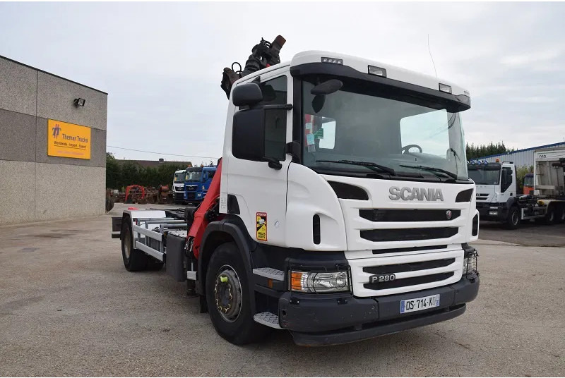 Scania P280 - Lastbil med kran: billede 5 Scania P280 - Lastbil med kran: billede 5