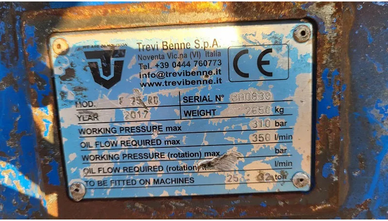 Trevibenne F25 RD DEMOLITION - Hydrauliske sakse for Entreprenørmaskin: billede 4 Trevibenne F25 RD DEMOLITION - Hydrauliske sakse for Entreprenørmaskin: billede 4