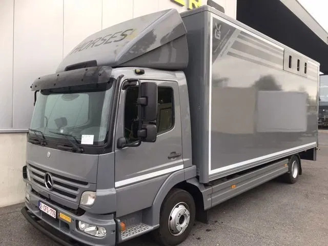 Mercedes-Benz Atego 1018 *Cruise control*Airco*Achteruitrijcamera*elektrische ruiten - Hestetransporter: billede 1 Mercedes-Benz Atego 1018 *Cruise control*Airco*Achteruitrijcamera*elektrische ruiten - Hestetransporter: billede 1