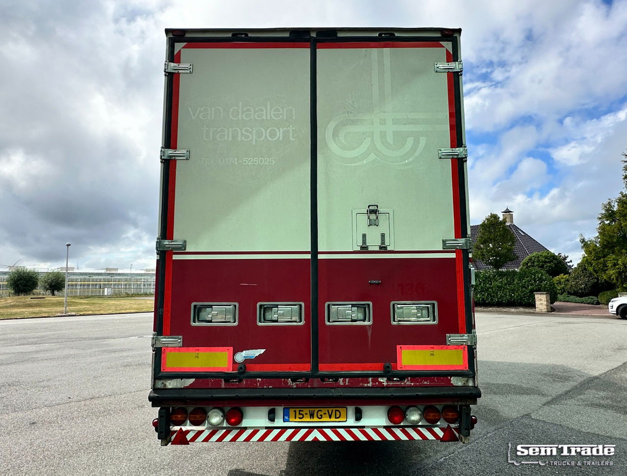 Burg 2 Axle VAN Beurden Isolated BOX TRS Cooling Good Condition Holland-Trailer - Kølevogn påhængsvogn: billede 3 Burg 2 Axle VAN Beurden Isolated BOX TRS Cooling Good Condition Holland-Trailer - Kølevogn påhængsvogn: billede 3