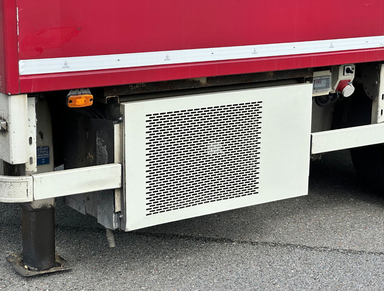 Kølevogn påhængsvogn Burg 2 Axle VAN Beurden Isolated BOX TRS Cooling Good Condition Holland-Trailer: billede 7