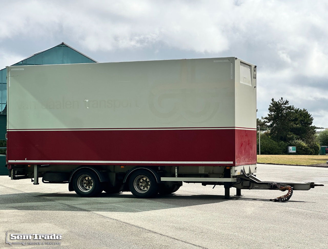 Burg 2 Axle VAN Beurden Isolated BOX TRS Cooling Good Condition Holland-Trailer - Kølevogn påhængsvogn: billede 5 Burg 2 Axle VAN Beurden Isolated BOX TRS Cooling Good Condition Holland-Trailer - Kølevogn påhængsvogn: billede 5