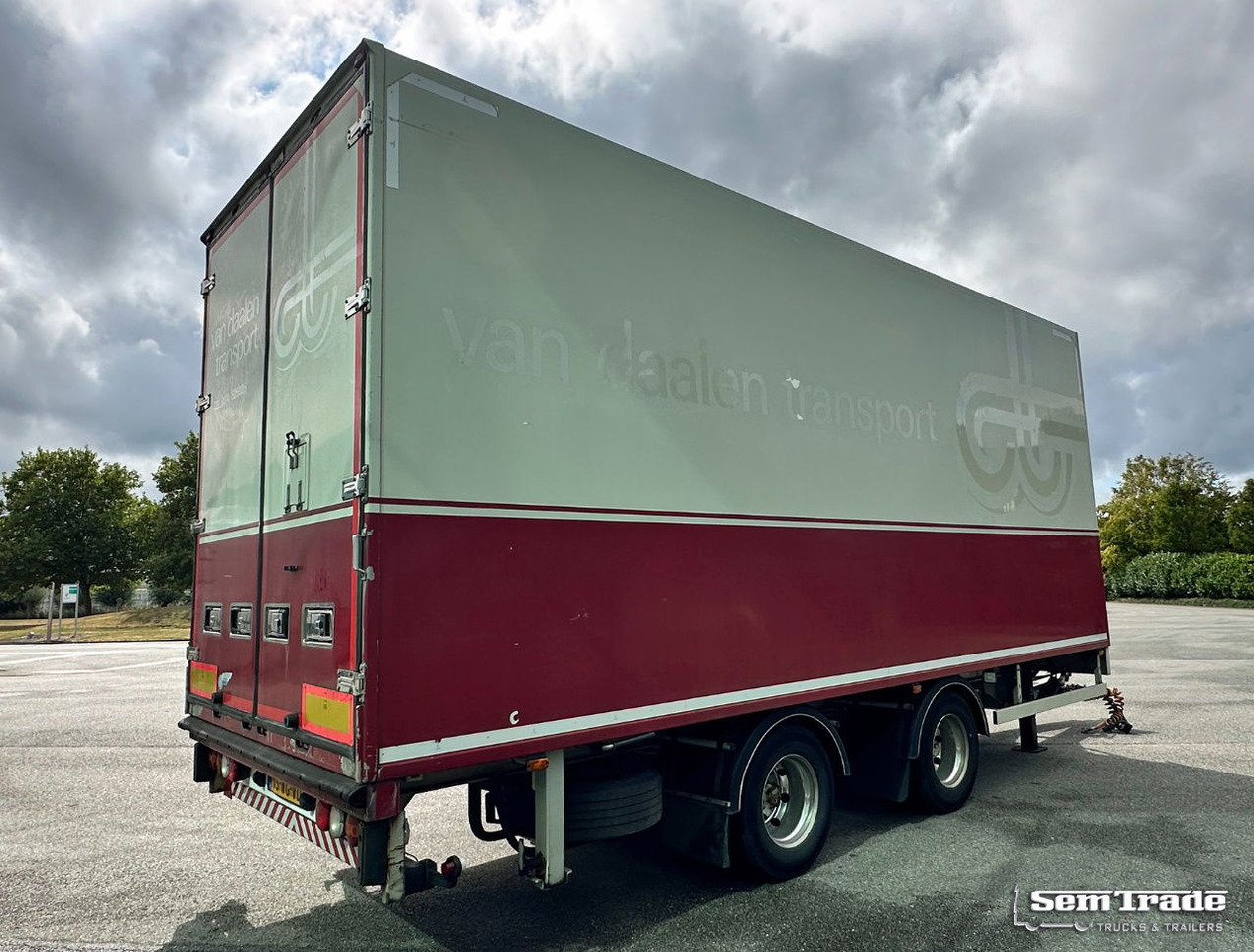Burg 2 Axle VAN Beurden Isolated BOX TRS Cooling Good Condition Holland-Trailer - Kølevogn påhængsvogn: billede 4 Burg 2 Axle VAN Beurden Isolated BOX TRS Cooling Good Condition Holland-Trailer - Kølevogn påhængsvogn: billede 4
