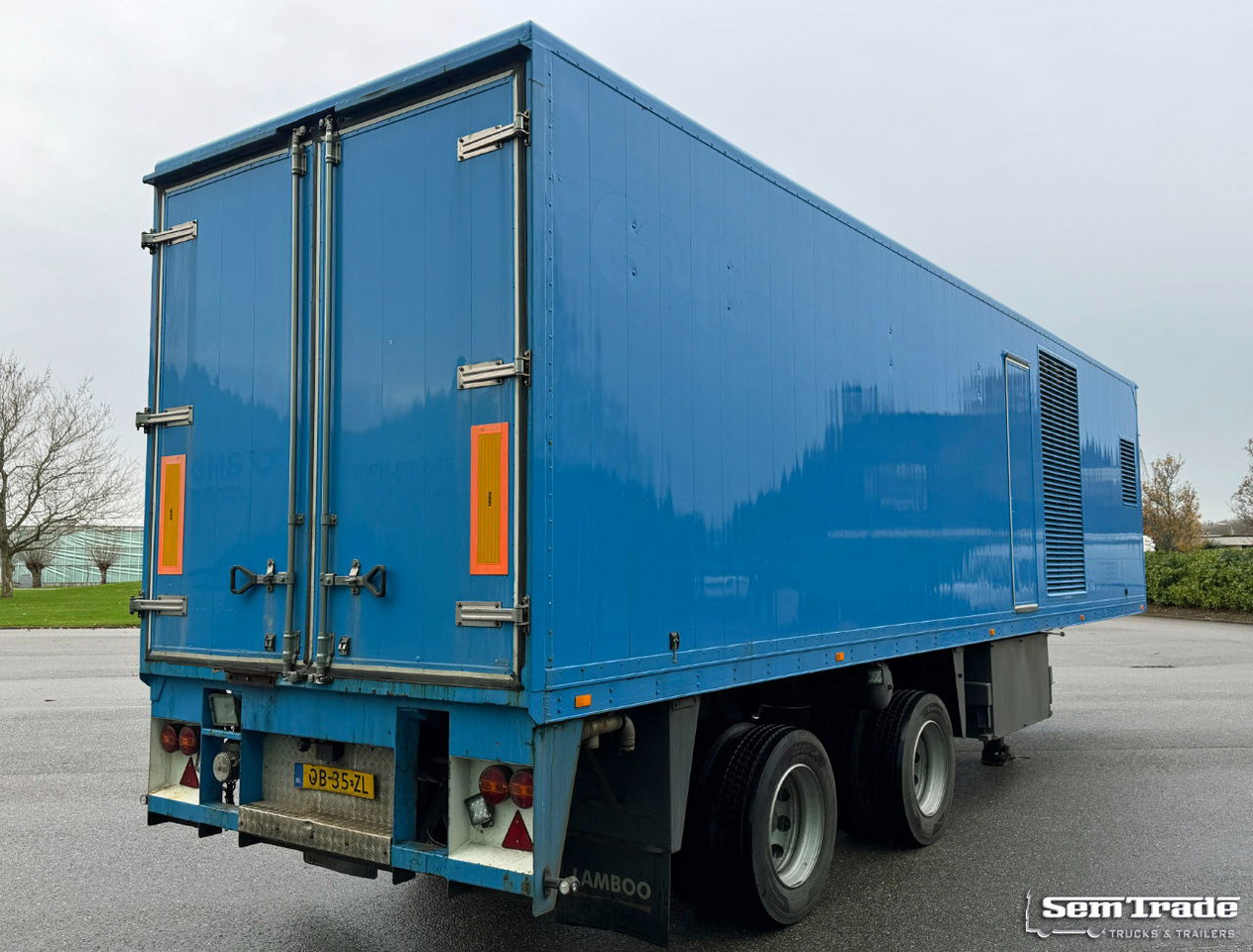 Floor FLO-12-202 Steering Axle Drum Brakes Holland-Trailer - Varevogn sættevogn: billede 5 Floor FLO-12-202 Steering Axle Drum Brakes Holland-Trailer - Varevogn sættevogn: billede 5