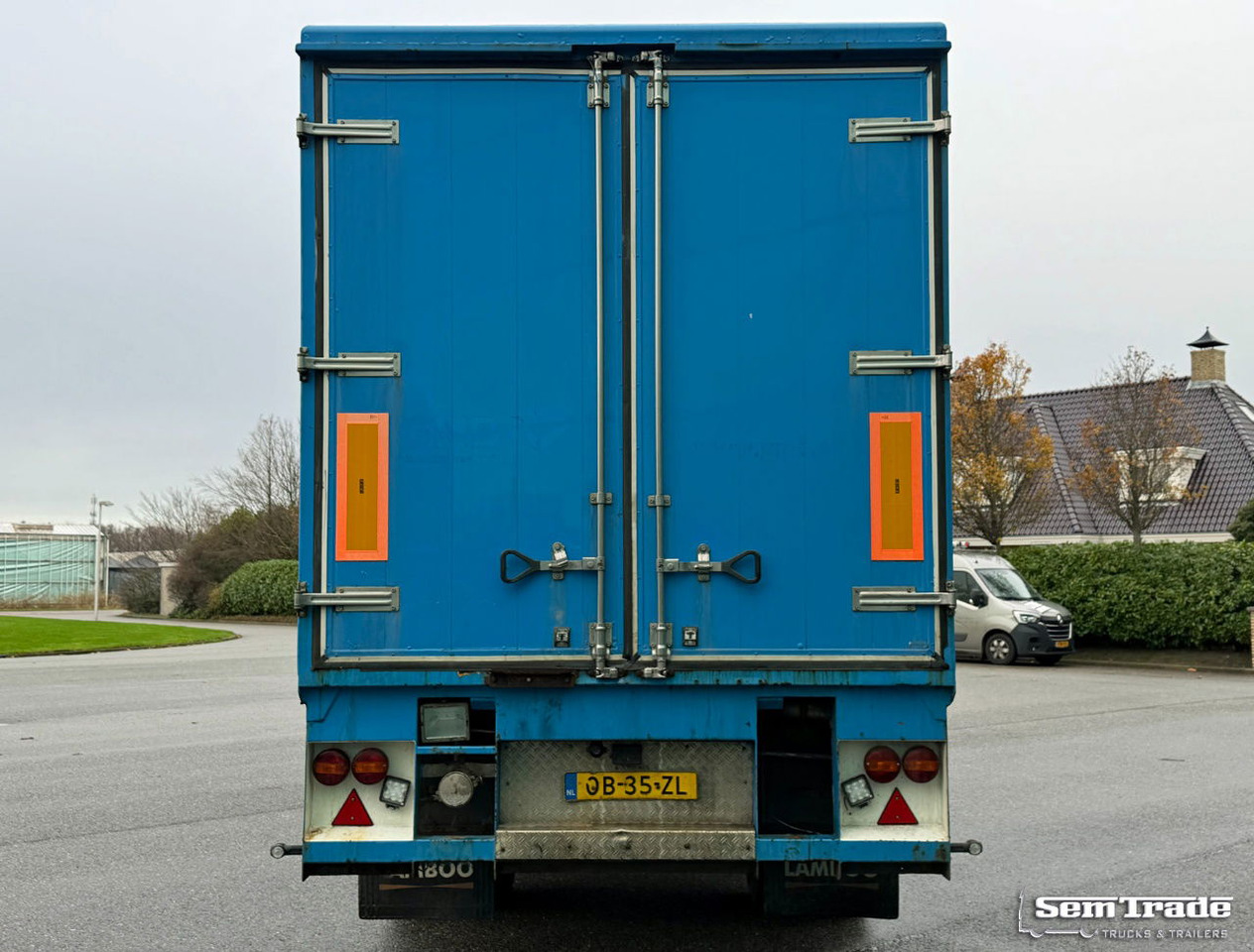 Floor FLO-12-202 Steering Axle Drum Brakes Holland-Trailer - Varevogn sættevogn: billede 4 Floor FLO-12-202 Steering Axle Drum Brakes Holland-Trailer - Varevogn sættevogn: billede 4