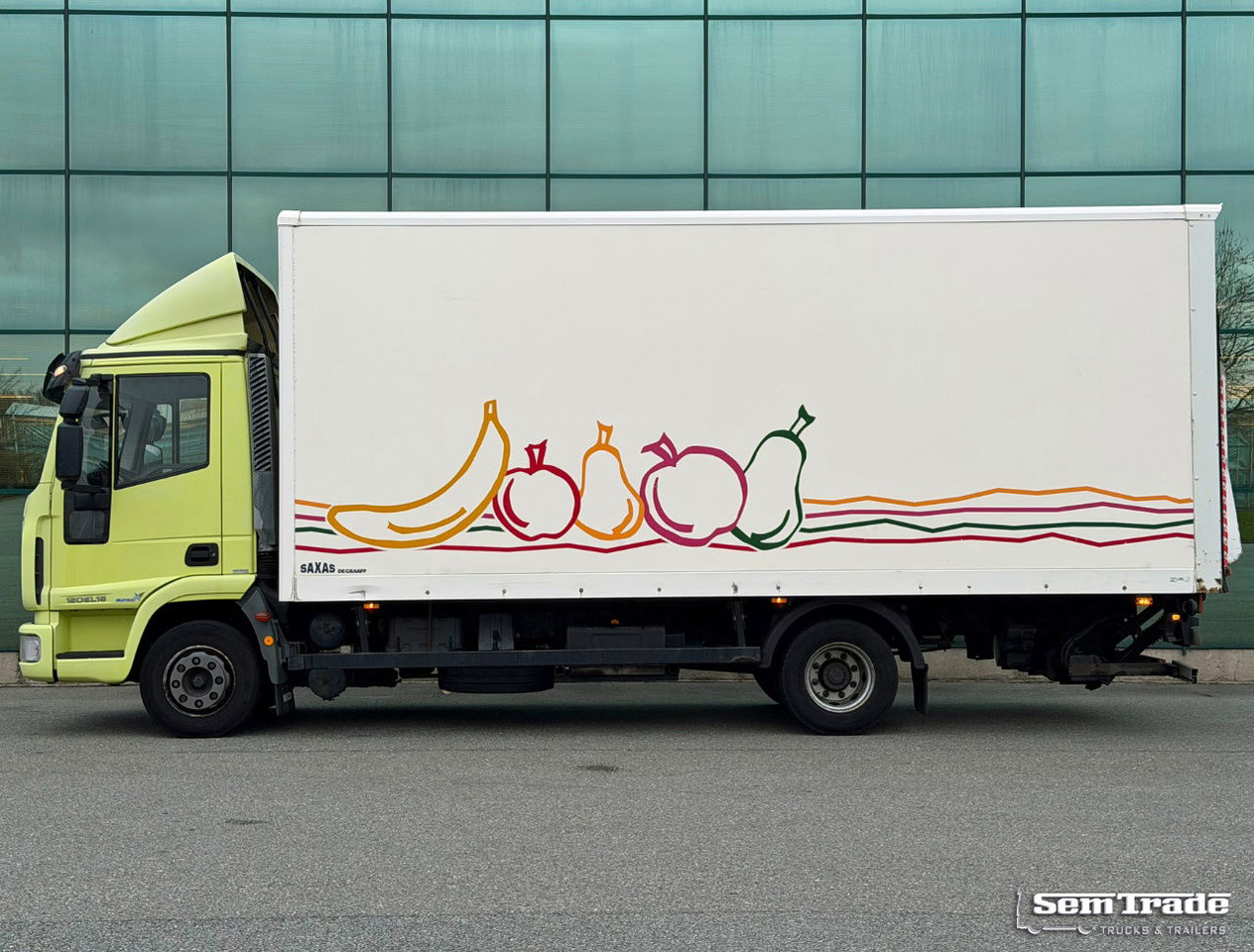 Iveco EuroCargo 120 EL18 Euro 5 Only 105.100 KM Saxas BOX 595x250x238 Inside - Lastbil varevogn: billede 2 Iveco EuroCargo 120 EL18 Euro 5 Only 105.100 KM Saxas BOX 595x250x238 Inside - Lastbil varevogn: billede 2