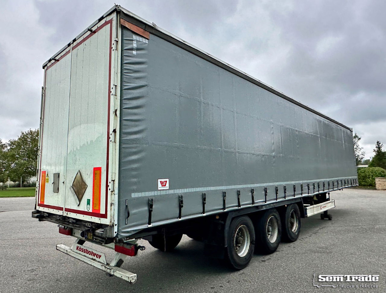 Kässbohrer XS Valx Axles Drum Brakes NEW Curtains NL-Trailer - Gardintrailer: billede 4 Kässbohrer XS Valx Axles Drum Brakes NEW Curtains NL-Trailer - Gardintrailer: billede 4