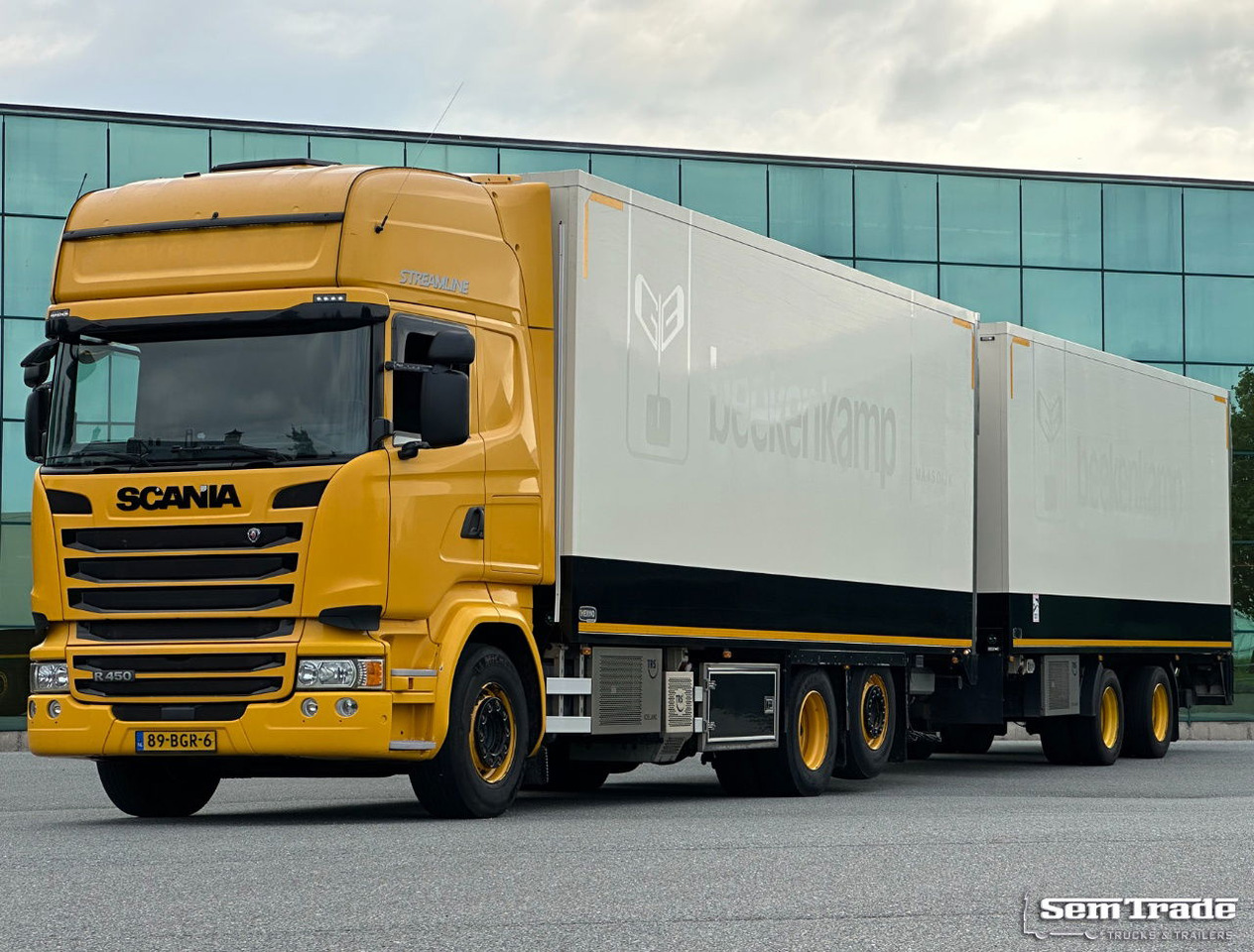 Scania R450 Retarder TRS Cooling Heiwo Isolated Boxes Tail Lift NL-Combi - Kølevogn lastbil: billede 1 Scania R450 Retarder TRS Cooling Heiwo Isolated Boxes Tail Lift NL-Combi - Kølevogn lastbil: billede 1