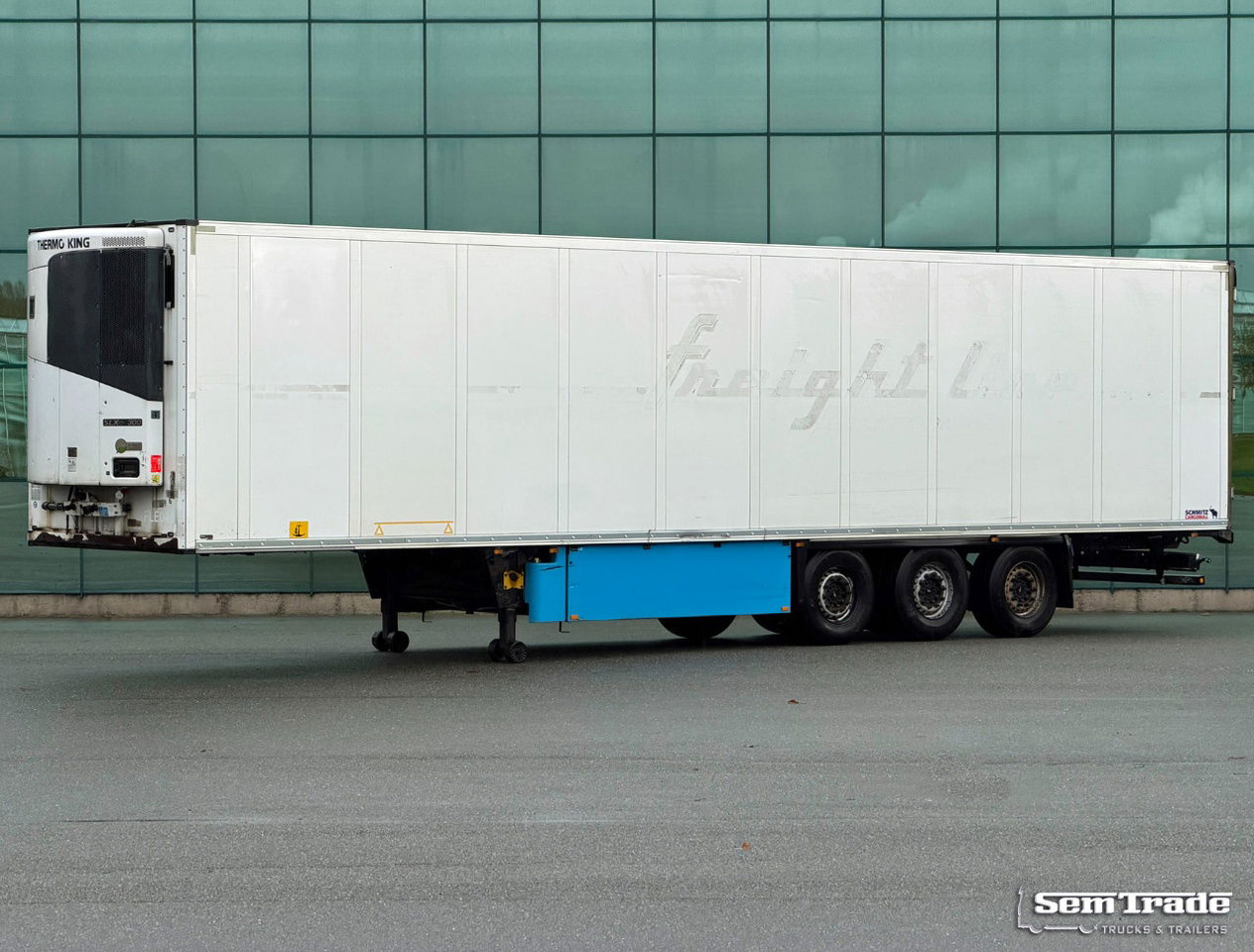 Schmitz Cargobull SCBS3B Thermo King SLXe300 Lift Axle Flowerwide NL-Trailer - Kølevogn sættevogn: billede 1 Schmitz Cargobull SCBS3B Thermo King SLXe300 Lift Axle Flowerwide NL-Trailer - Kølevogn sættevogn: billede 1
