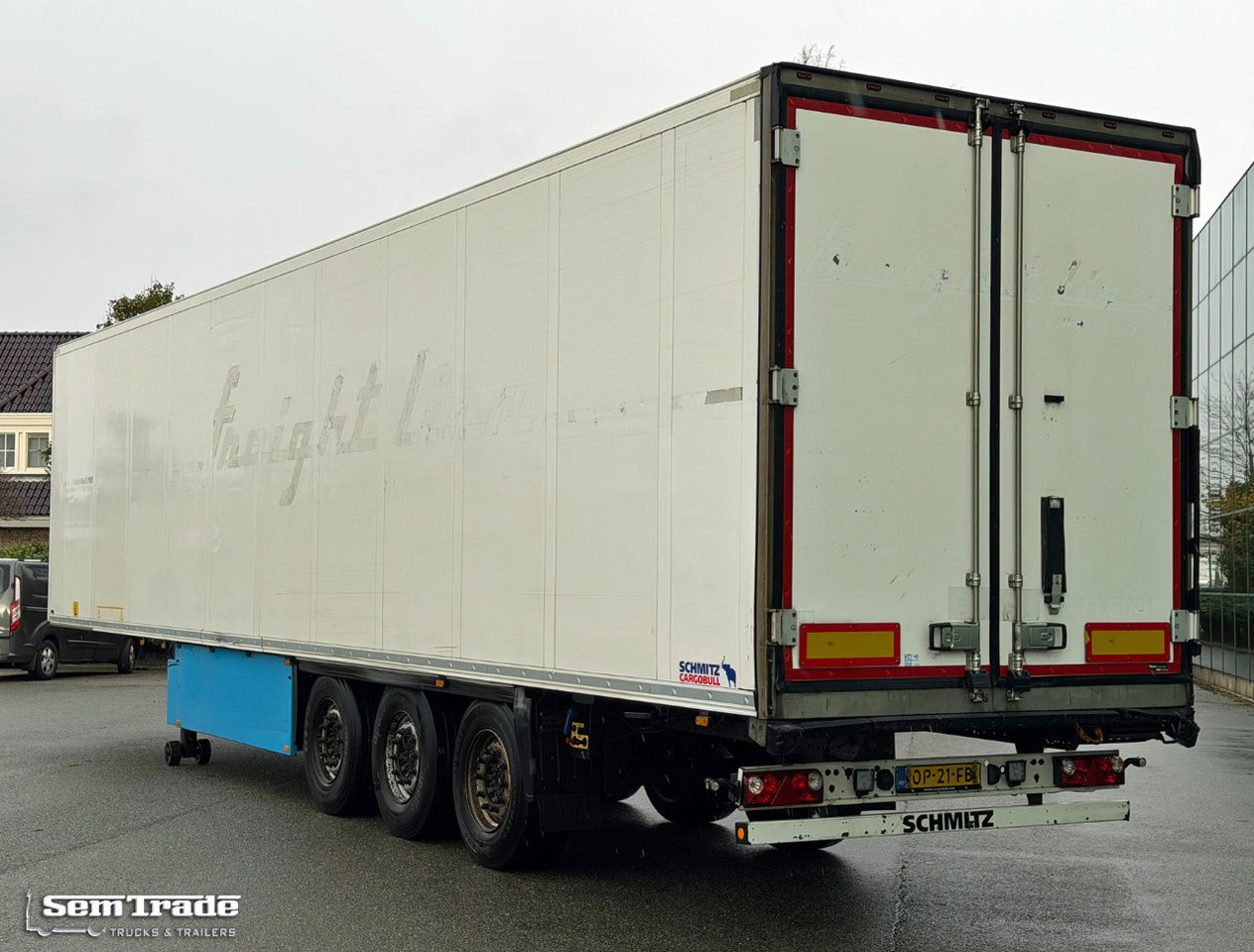 Schmitz Cargobull SCBS3B Thermo King SLXe300 Lift Axle Flowerwide NL-Trailer - Kølevogn sættevogn: billede 3 Schmitz Cargobull SCBS3B Thermo King SLXe300 Lift Axle Flowerwide NL-Trailer - Kølevogn sættevogn: billede 3