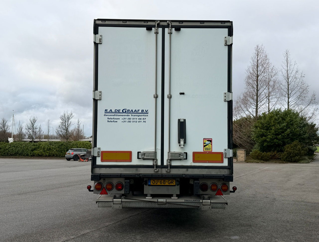 Schmitz Cargobull SKO24 Thermo King SL200e 265 CM High Flower Wide Disc Brakes Lift Axle NL Trailer - Kølevogn sættevogn: billede 4 Schmitz Cargobull SKO24 Thermo King SL200e 265 CM High Flower Wide Disc Brakes Lift Axle NL Trailer - Kølevogn sættevogn: billede 4
