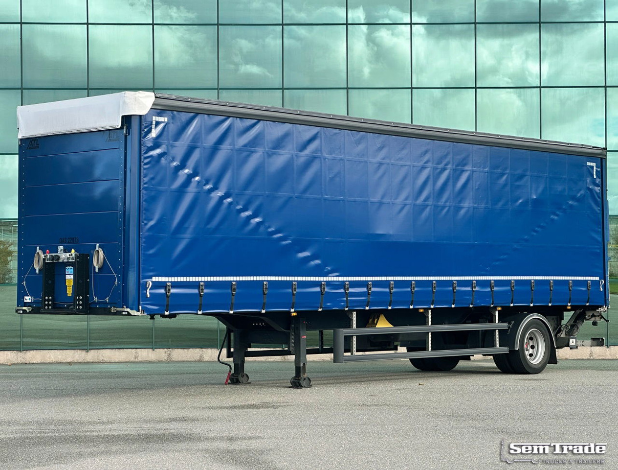 System Trailer Lprs9 City Trailer Tail Lift NEW Condition Holland-Trailer - Gardintrailer: billede 1 System Trailer Lprs9 City Trailer Tail Lift NEW Condition Holland-Trailer - Gardintrailer: billede 1