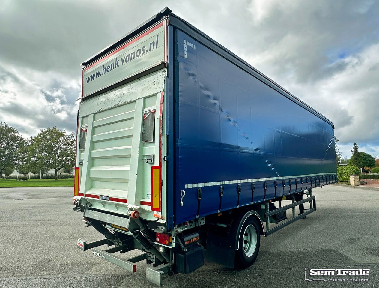 System Trailer Lprs9 City Trailer Tail Lift NEW Condition Holland-Trailer - Gardintrailer: billede 5 System Trailer Lprs9 City Trailer Tail Lift NEW Condition Holland-Trailer - Gardintrailer: billede 5