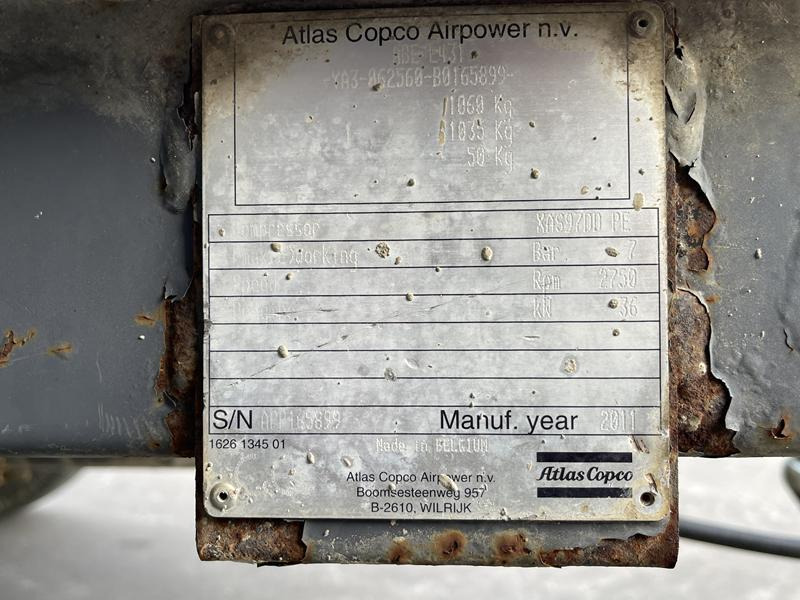 Atlas-Copco XAS 97 DD - Luftkompressor: billede 5 Atlas-Copco XAS 97 DD - Luftkompressor: billede 5