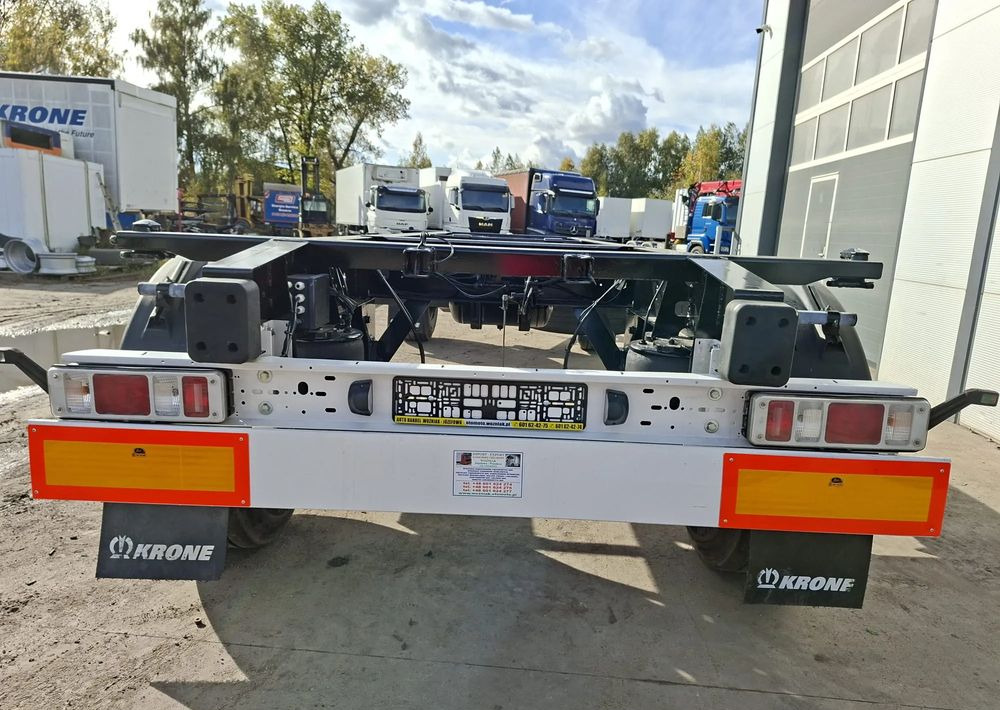 Krone BDF osie SAF przyczepa - Containerbil/ Veksellad påhængsvogn: billede 2 Krone BDF osie SAF przyczepa - Containerbil/ Veksellad påhængsvogn: billede 2