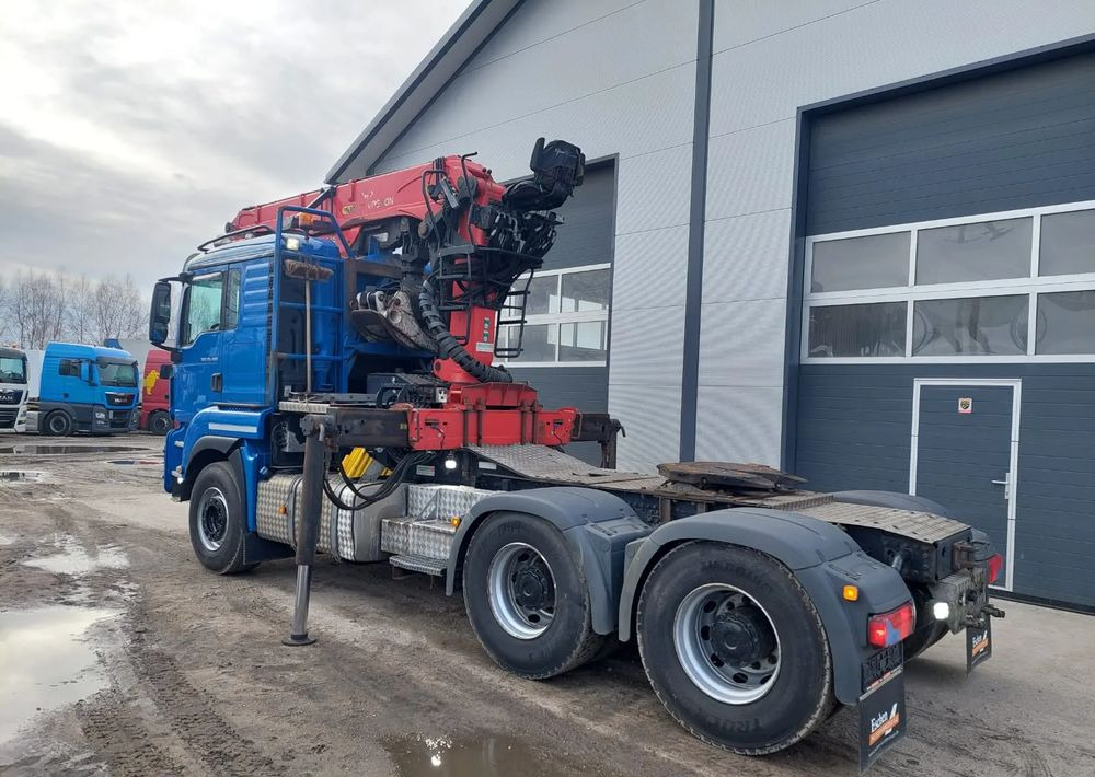 MAN TGS 26-480 6x4 do drewna PALFINGER Epsilon S 270L83 - Trækker: billede 4 MAN TGS 26-480 6x4 do drewna PALFINGER Epsilon S 270L83 - Trækker: billede 4