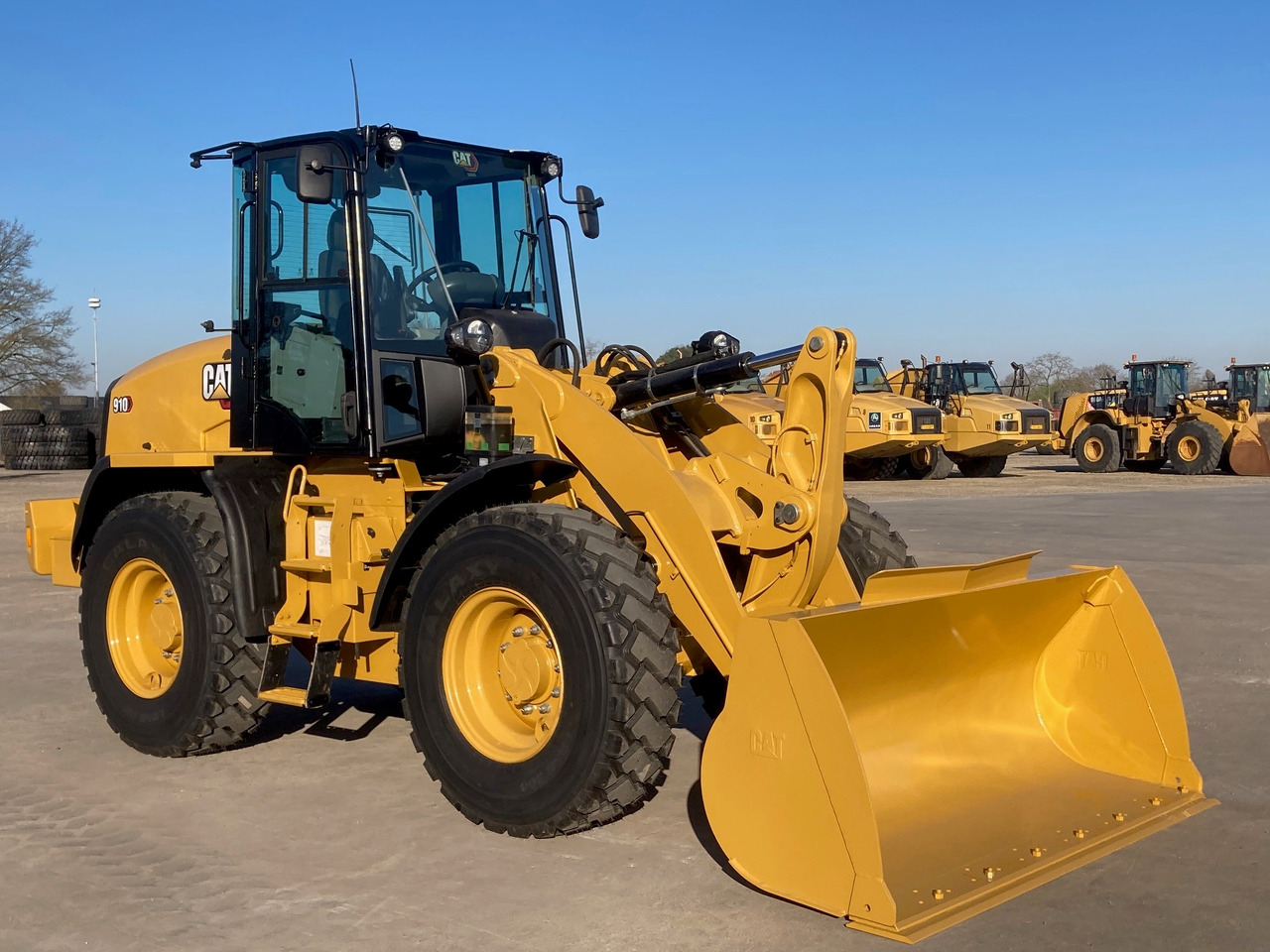 CATERPILLAR 910 - Gummihjulslæsser: billede 4 CATERPILLAR 910 - Gummihjulslæsser: billede 4