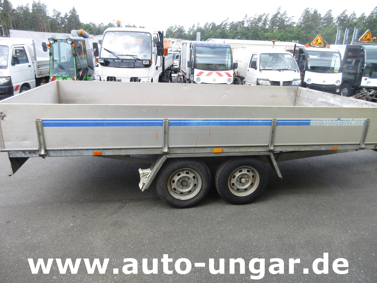 Buhl Variant 2000 Anhänger Pritsche Hochlader 2.000kg Alubordwände - Ladtrailer: billede 2 Buhl Variant 2000 Anhänger Pritsche Hochlader 2.000kg Alubordwände - Ladtrailer: billede 2