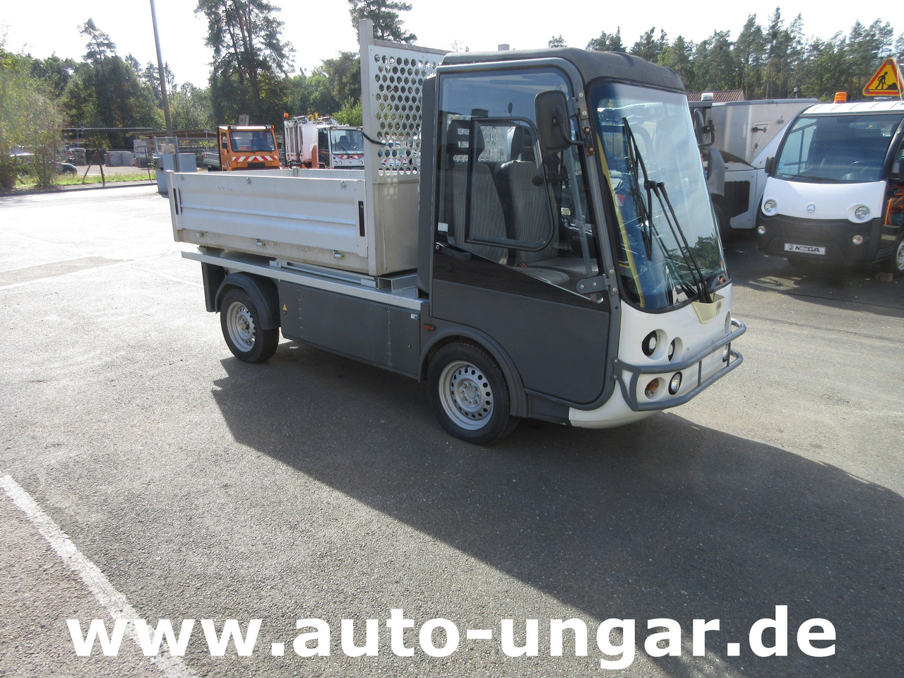 Esagono Energia Geco Golia Elektro Transporter Divaco Pritsche Kommunalfahrzeug - Elektriske køretøj: billede 1 Esagono Energia Geco Golia Elektro Transporter Divaco Pritsche Kommunalfahrzeug - Elektriske køretøj: billede 1