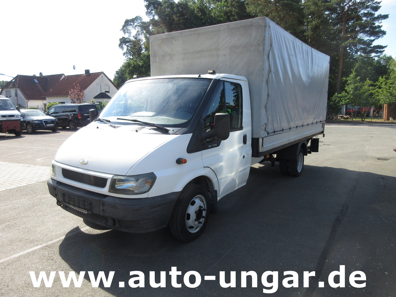 Ford Transit 90T350 Tourneo 3.500kg Pritsche & Plane Dautel LBW AHK - Varebil med presenning: billede 4 Ford Transit 90T350 Tourneo 3.500kg Pritsche & Plane Dautel LBW AHK - Varebil med presenning: billede 4