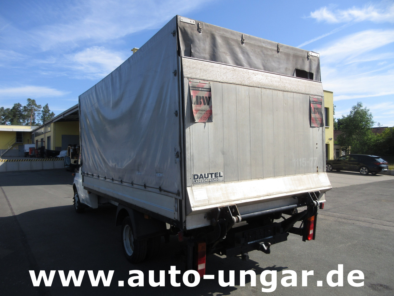 Ford Transit 90T350 Tourneo 3.500kg Pritsche & Plane Dautel LBW AHK - Varebil med presenning: billede 5 Ford Transit 90T350 Tourneo 3.500kg Pritsche & Plane Dautel LBW AHK - Varebil med presenning: billede 5