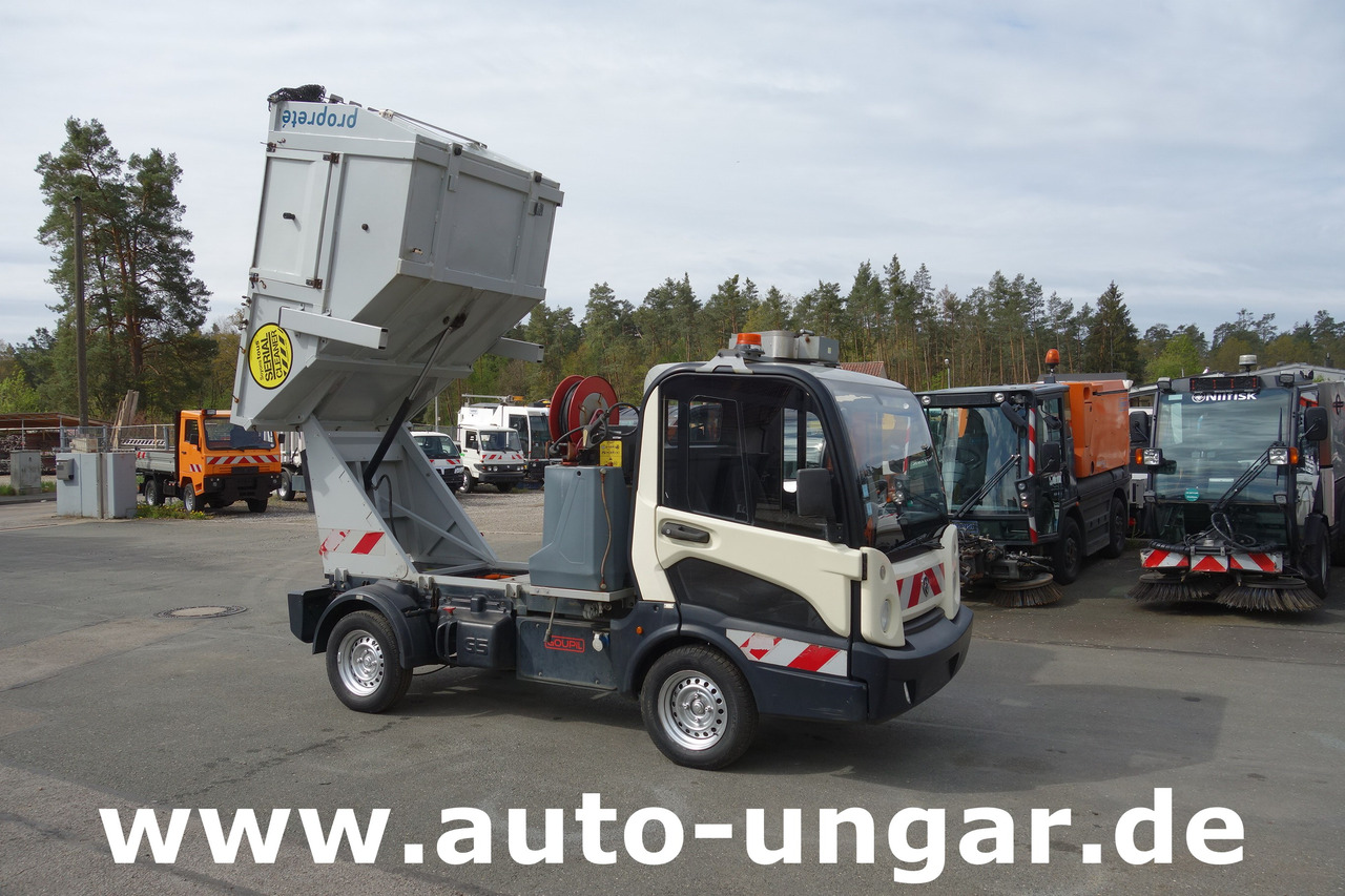 Goupil G5 E Lithium Bj2016 Müllkipper Kipper mit Hochdruckreiniger voll elektrisch - Elektriske køretøj: billede 1 Goupil G5 E Lithium Bj2016 Müllkipper Kipper mit Hochdruckreiniger voll elektrisch - Elektriske køretøj: billede 1