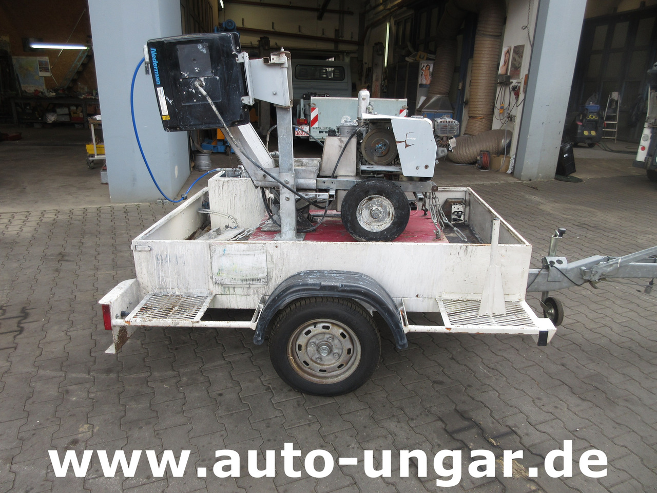 Graco Zebra 5 Airless Traceuse Markiermaschine Roadmarking Machine mit Trailer Hofmann - Asfaltudlægningmaskine: billede 5 Graco Zebra 5 Airless Traceuse Markiermaschine Roadmarking Machine mit Trailer Hofmann - Asfaltudlægningmaskine: billede 5