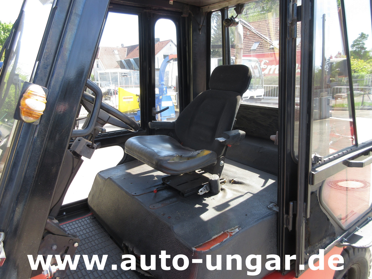 Diesel gaffeltruck Nissan F04D 400 Diesel Gabelstapler 4.000kg Motorschaden Bj. 2002: billede 10