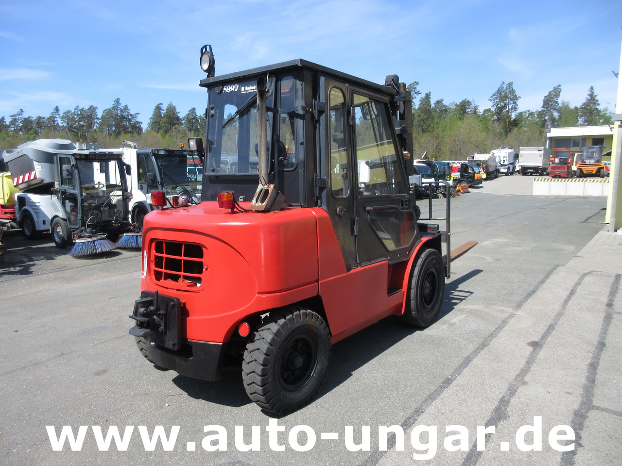 Nissan F04D 400 Diesel Gabelstapler 4.000kg Motorschaden Bj. 2002 - Diesel gaffeltruck: billede 3 Nissan F04D 400 Diesel Gabelstapler 4.000kg Motorschaden Bj. 2002 - Diesel gaffeltruck: billede 3