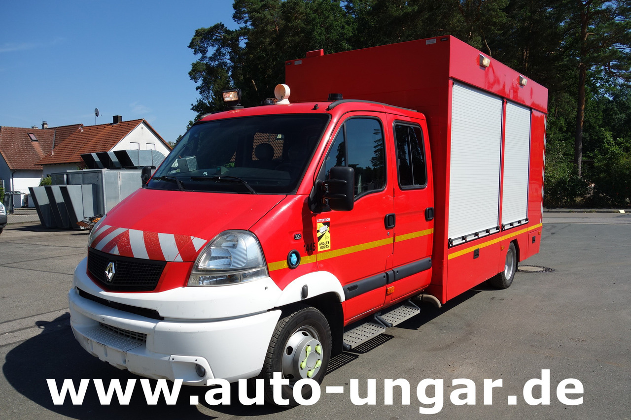Renault Mascott 160 DXi Doka Feuerwehr LBW AHK Dekontamination Wohnmobil 460 Radstand - Brandbil: billede 1 Renault Mascott 160 DXi Doka Feuerwehr LBW AHK Dekontamination Wohnmobil 460 Radstand - Brandbil: billede 1