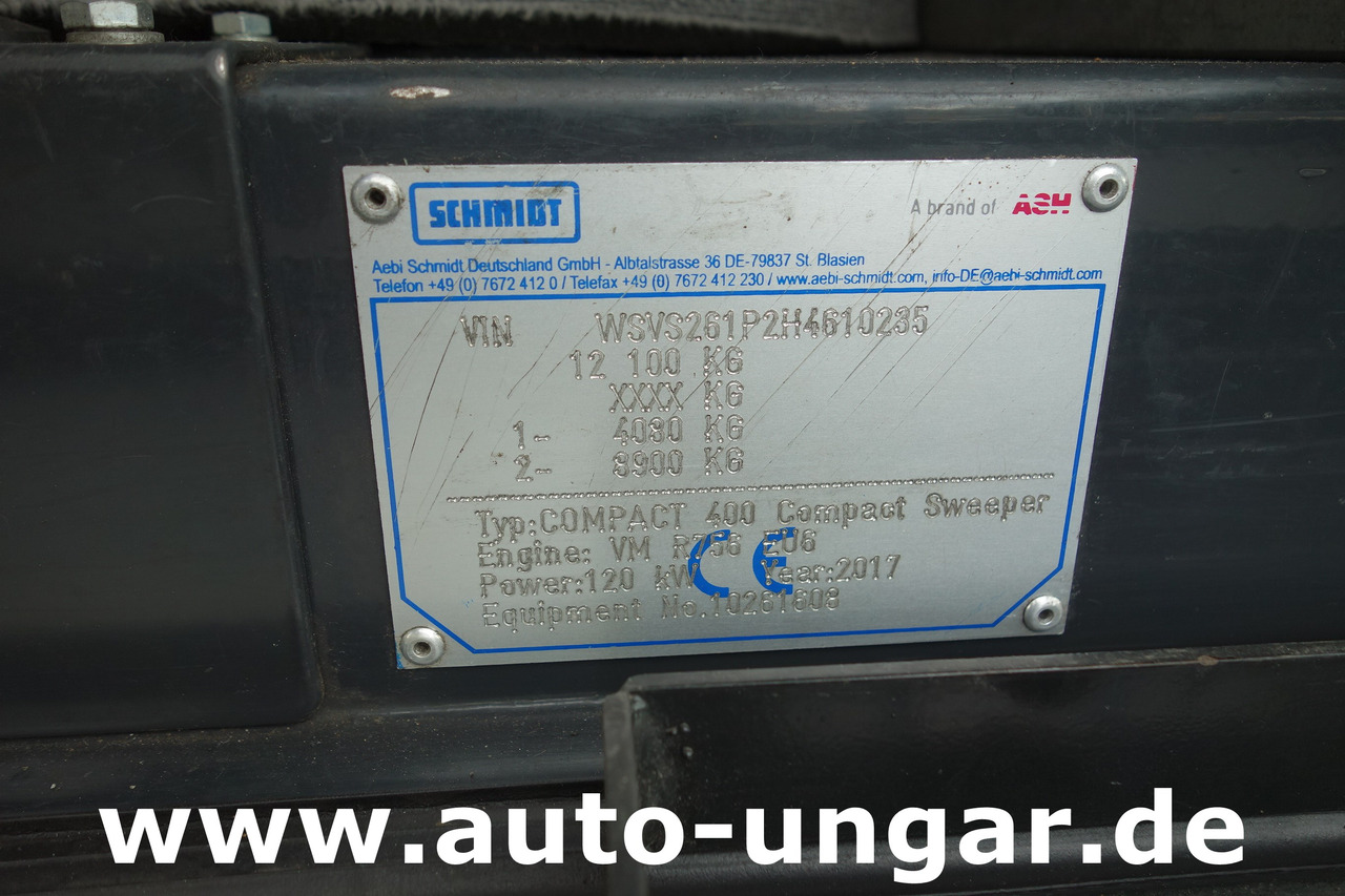 Fejebil SCHMIDT Cleango 500 EURO 6 Baujahr 2017 Kehrmaschine Straßenkehrmaschine: billede 20