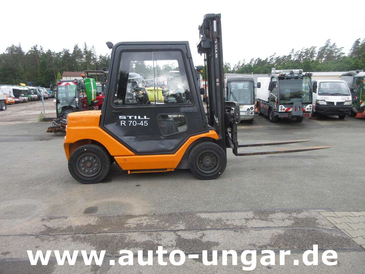 Still R70-45 Diesel Gabelstapler 4.500kg Hub Zinkenverstellung Seitenschieber - Diesel gaffeltruck: billede 5 Still R70-45 Diesel Gabelstapler 4.500kg Hub Zinkenverstellung Seitenschieber - Diesel gaffeltruck: billede 5