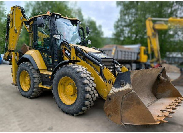 Caterpillar 444F - Gravelæssemaskine: billede 1 Caterpillar 444F - Gravelæssemaskine: billede 1