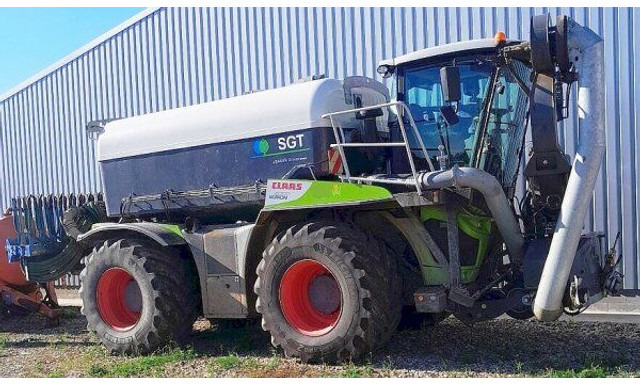 Claas Xerion 4000/783 + SGT(Bauer) - Møgspreder: billede 2 Claas Xerion 4000/783 + SGT(Bauer) - Møgspreder: billede 2