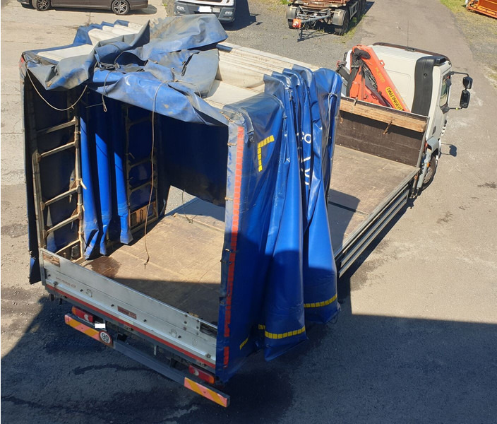 DAF LF55.220 - Lastbil med presenning, Lastbil med kran: billede 3 DAF LF55.220 - Lastbil med presenning, Lastbil med kran: billede 3