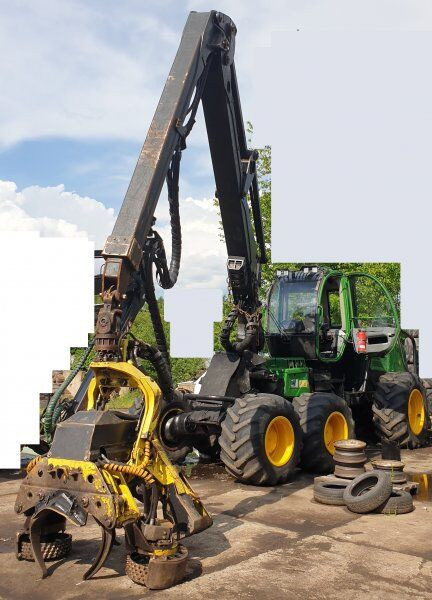 John Deere 1270E 6W - Skovmaskine: billede 2 John Deere 1270E 6W - Skovmaskine: billede 2