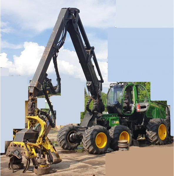 John Deere 1270E 6W - Skovmaskine: billede 1 John Deere 1270E 6W - Skovmaskine: billede 1