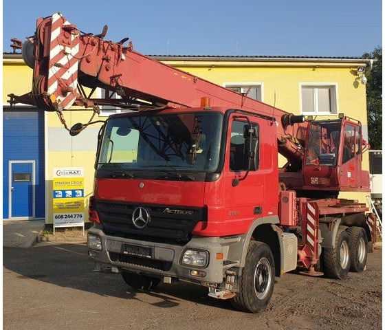 Mercedes-Benz 6x4 Actros 3332K +20t (ČKD) AD 20.2 - Lastbilkran: billede 1 Mercedes-Benz 6x4 Actros 3332K +20t (ČKD) AD 20.2 - Lastbilkran: billede 1