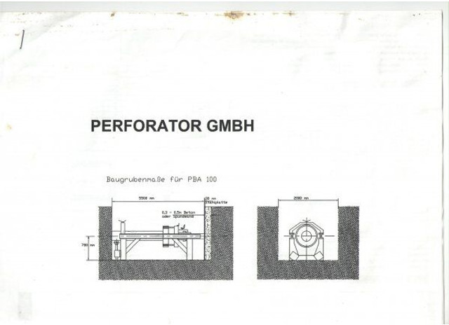 Perforator - PBA 100 (mikro-tunel) - Boremaskine: billede 5 Perforator - PBA 100 (mikro-tunel) - Boremaskine: billede 5