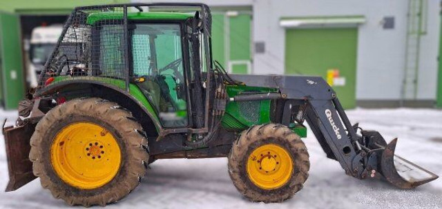 John Deere 6220 SE +Quicke +Igland twin - Skovningsmaskine: billede 5 John Deere 6220 SE +Quicke +Igland twin - Skovningsmaskine: billede 5
