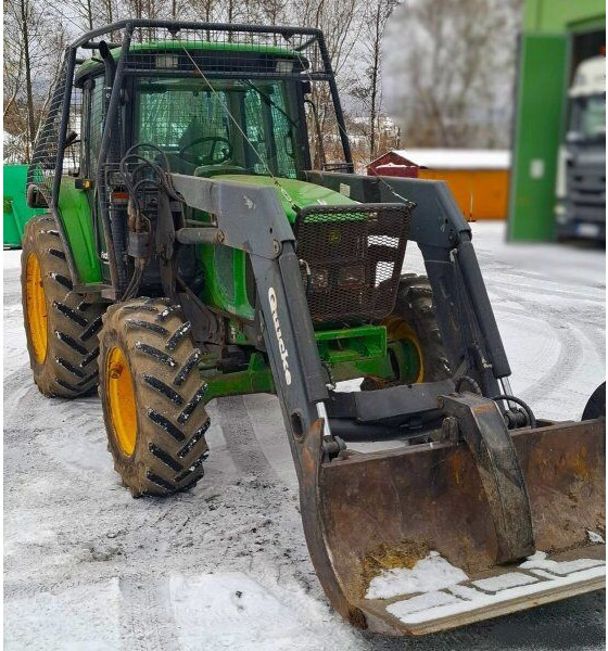 John Deere 6220 SE +Quicke +Igland twin - Skovningsmaskine: billede 3 John Deere 6220 SE +Quicke +Igland twin - Skovningsmaskine: billede 3