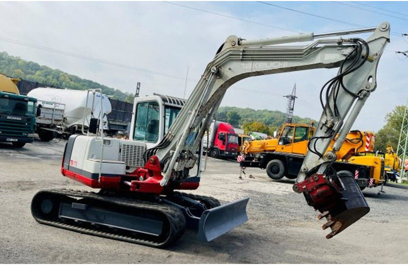 Minigravemaskine Takeuchi 7t TB175 powertilt: billede 6