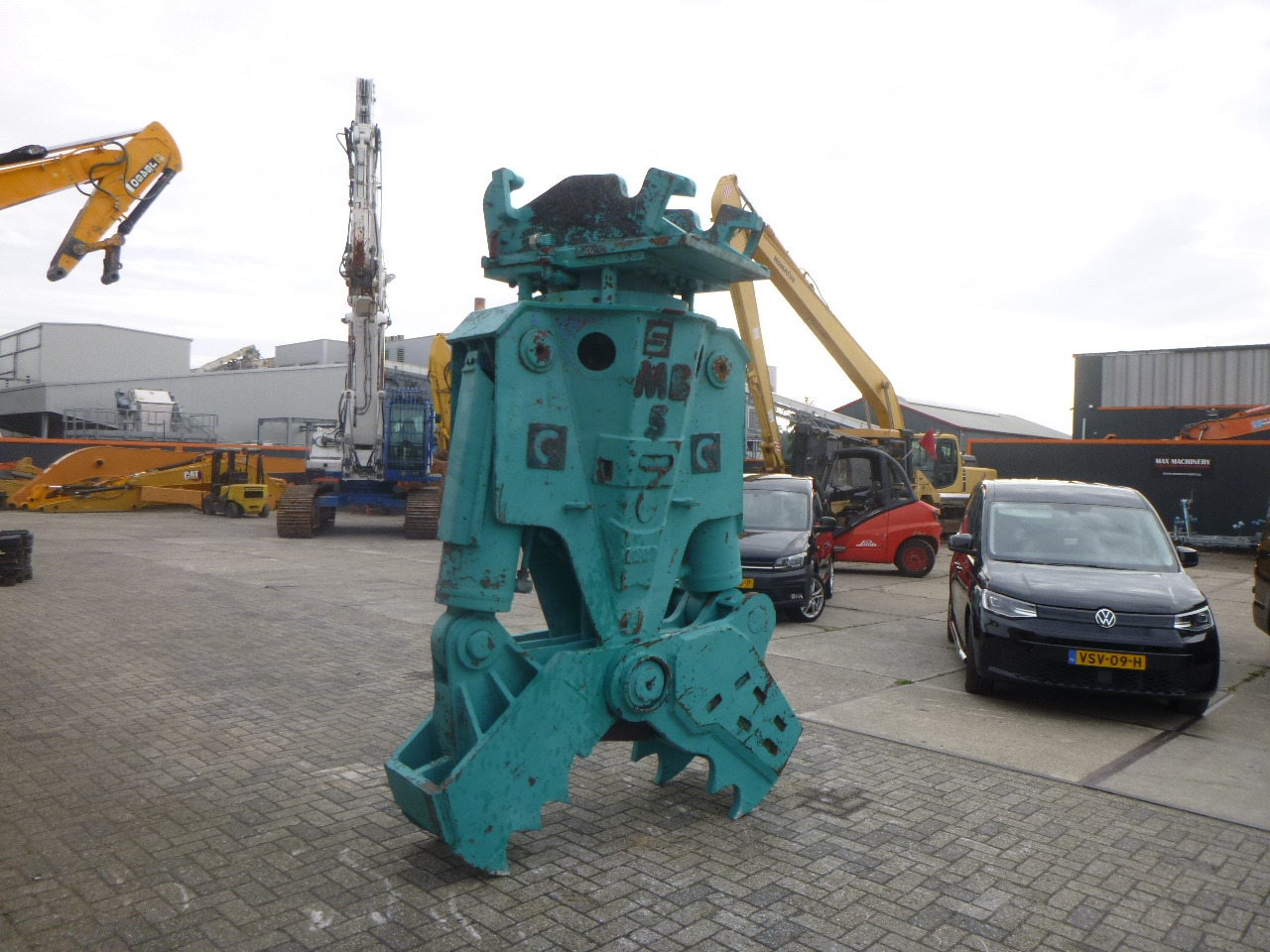 MONTABERT MB500 - Hydrauliske sakse for Bæltegravemaskine: billede 5 MONTABERT MB500 - Hydrauliske sakse for Bæltegravemaskine: billede 5