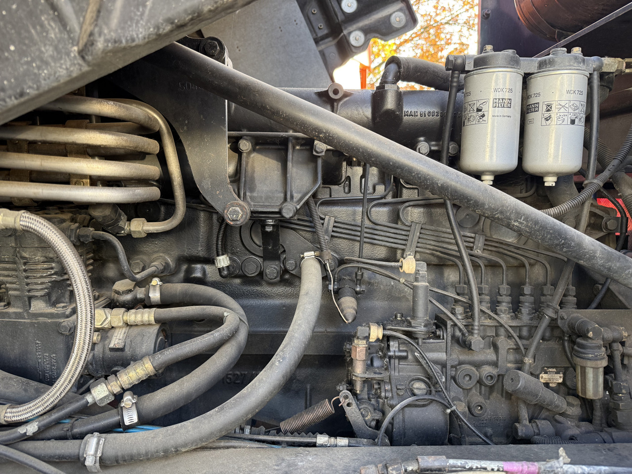 MAN F90 16.242 4X4 / Feuerwehr - Lastbil chassis: billede 4 MAN F90 16.242 4X4 / Feuerwehr - Lastbil chassis: billede 4