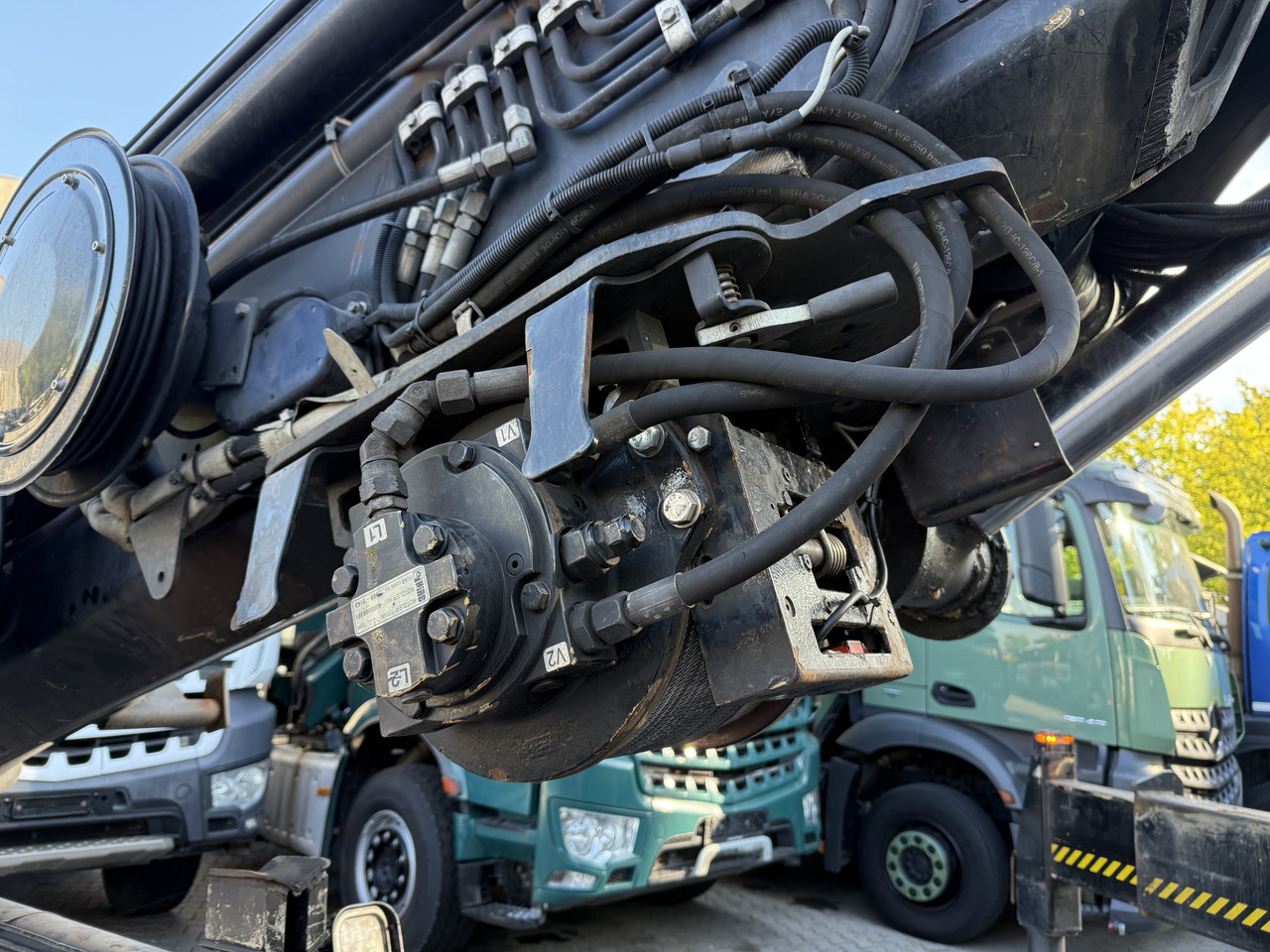 MAN TGX 26.480 6X2 Hiab 422 + Jib + Winde - Lastbil med lad, Lastbil med kran: billede 5 MAN TGX 26.480 6X2 Hiab 422 + Jib + Winde - Lastbil med lad, Lastbil med kran: billede 5