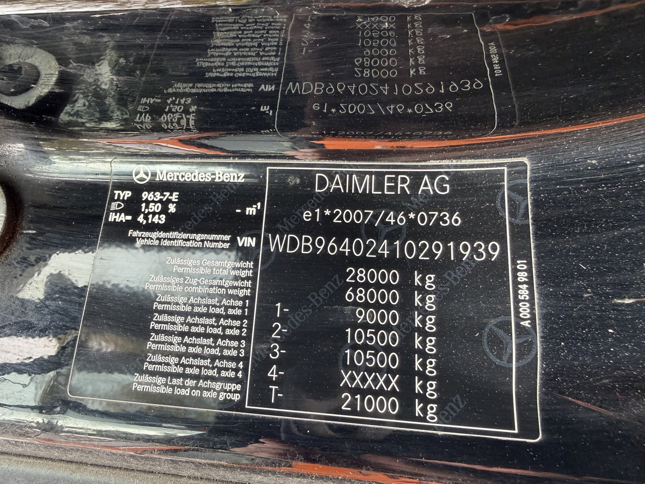 Mercedes-Benz Arocs 2653 6X4 Kran Kesla 2124L - Tømmerbil, Lastbil med kran: billede 5 Mercedes-Benz Arocs 2653 6X4 Kran Kesla 2124L - Tømmerbil, Lastbil med kran: billede 5